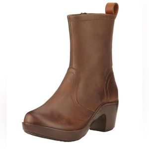 ARIAT Sz 10 Leather Fashion Boots - BRITTANY in Espresso